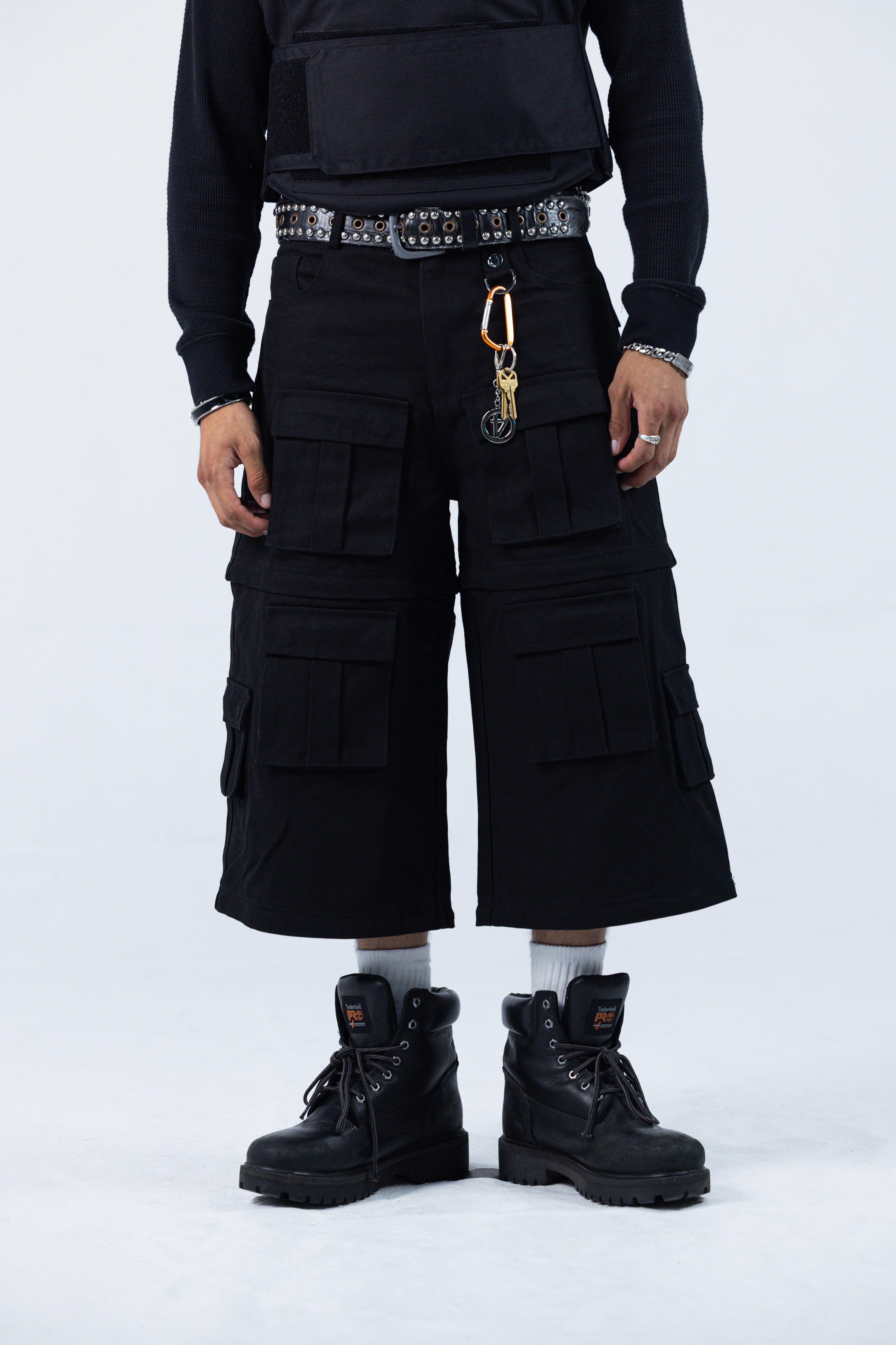 パンツ CONVERTIBLE CARGO PANT BLACK M CargoPants-black-product_1000x