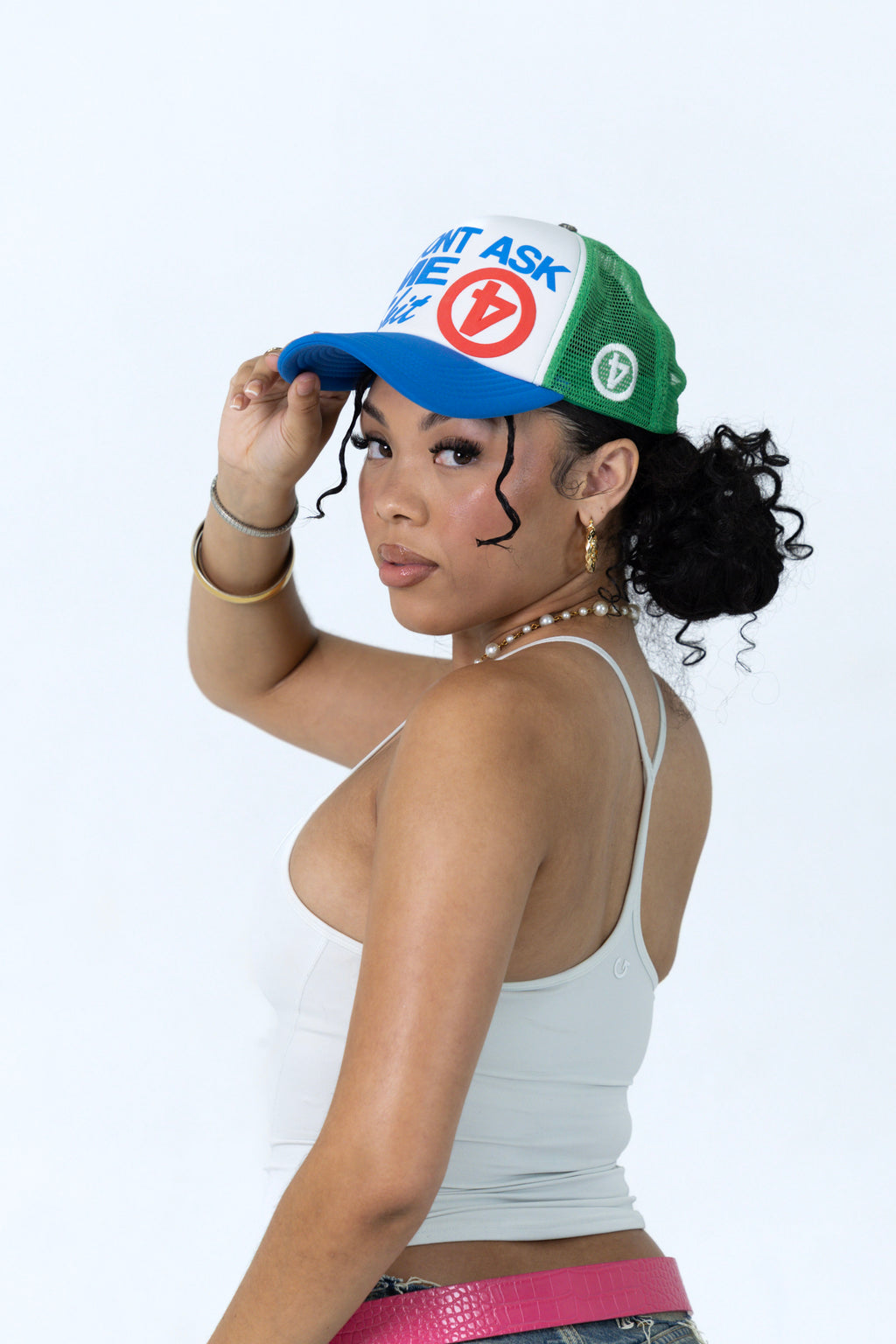 DONT ASK ME 4 SHIT TRUCKER HAT