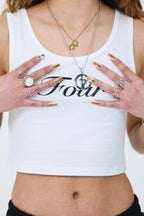 RIBBED WOMEN'S TANK TOP
