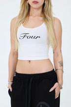RIBBED WOMEN'S TANK TOP