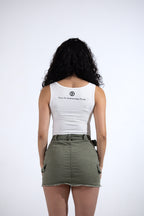 RIBBED WOMEN'S TANK TOP