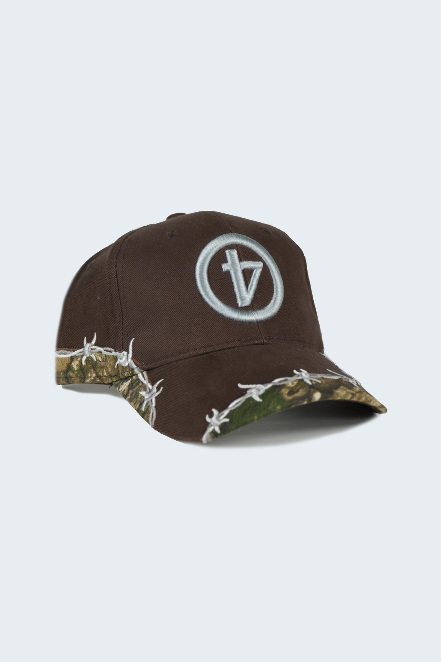 BARBED WIRE TRUCKER HAT