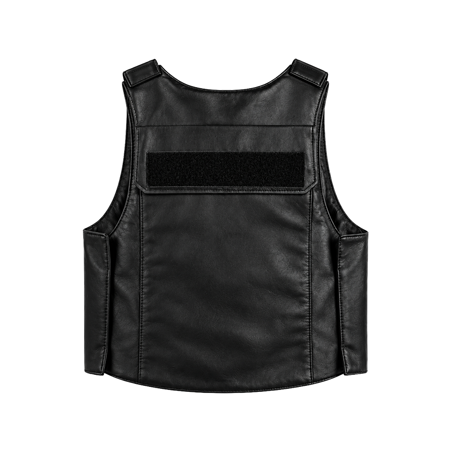 LEATHER BULLETPROOF VEST ( 1 of 2 )