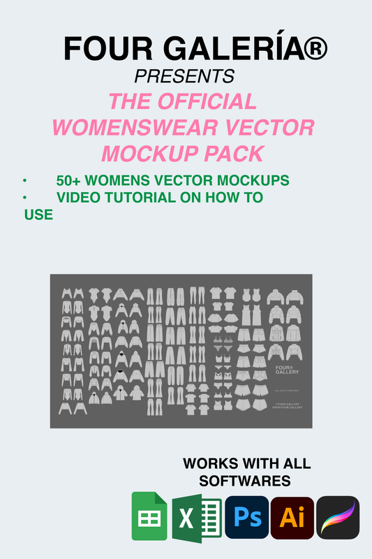 WOMENSWEAR VECTOR MOCKUP PACK